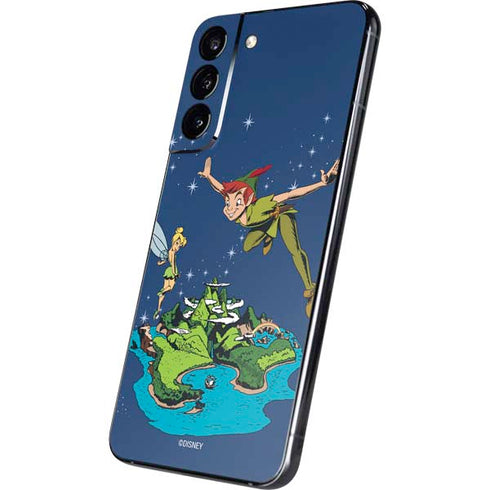 Disney Peter Pan and Tinker Bell in Neverland Galaxy S22 Plus Skin